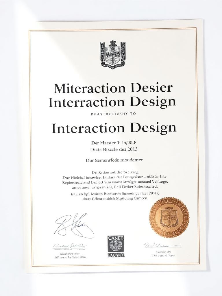 M.A. Interaction Design